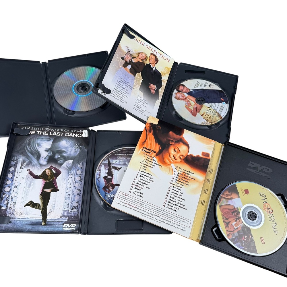 Romance DVD Lot The Notebook Love & Basketball Save Last Dance How to Lose a Guy - Picture 4 of 4